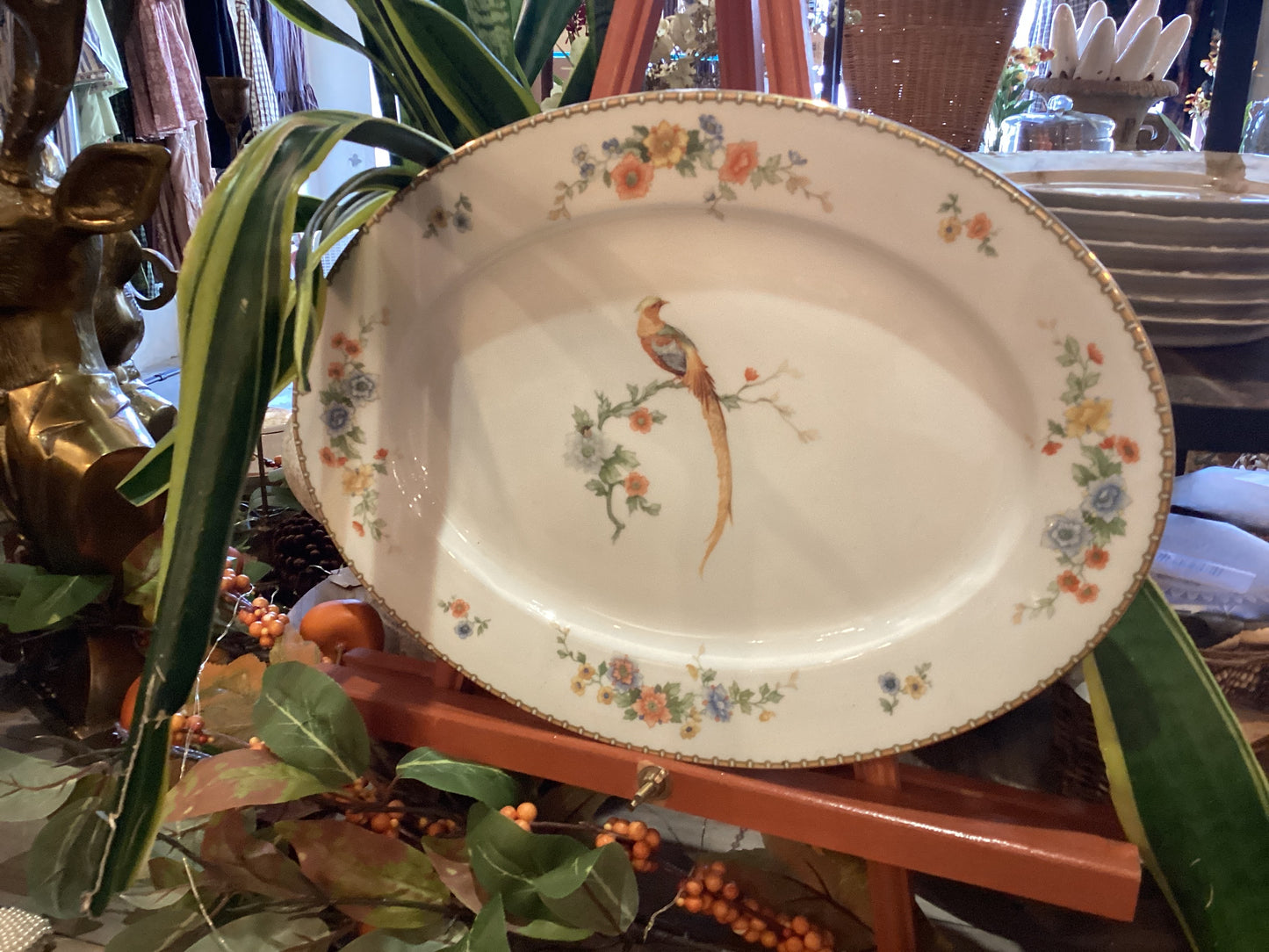 Vintage Pheasant Plate