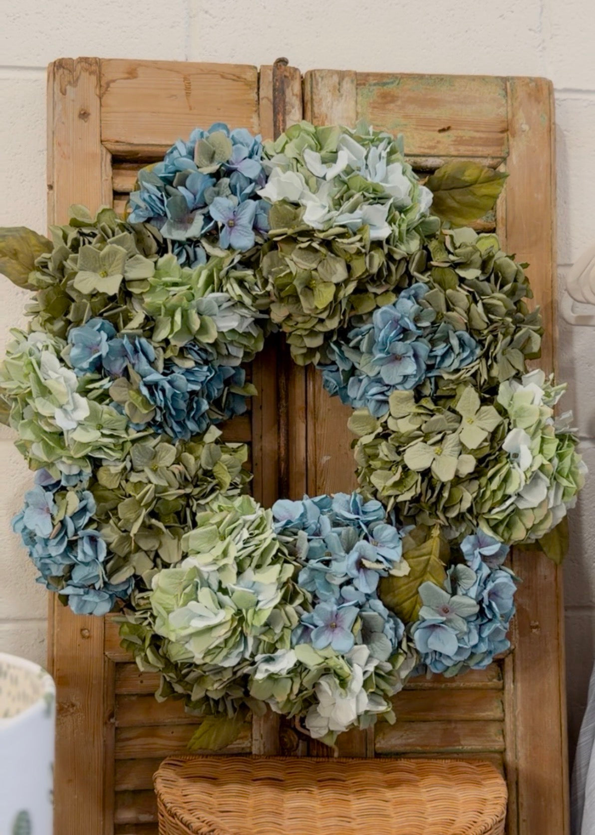Hydrangea Garden Wreath