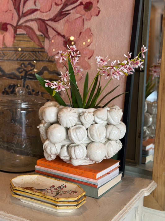 3D Stoneware Fruit Planter