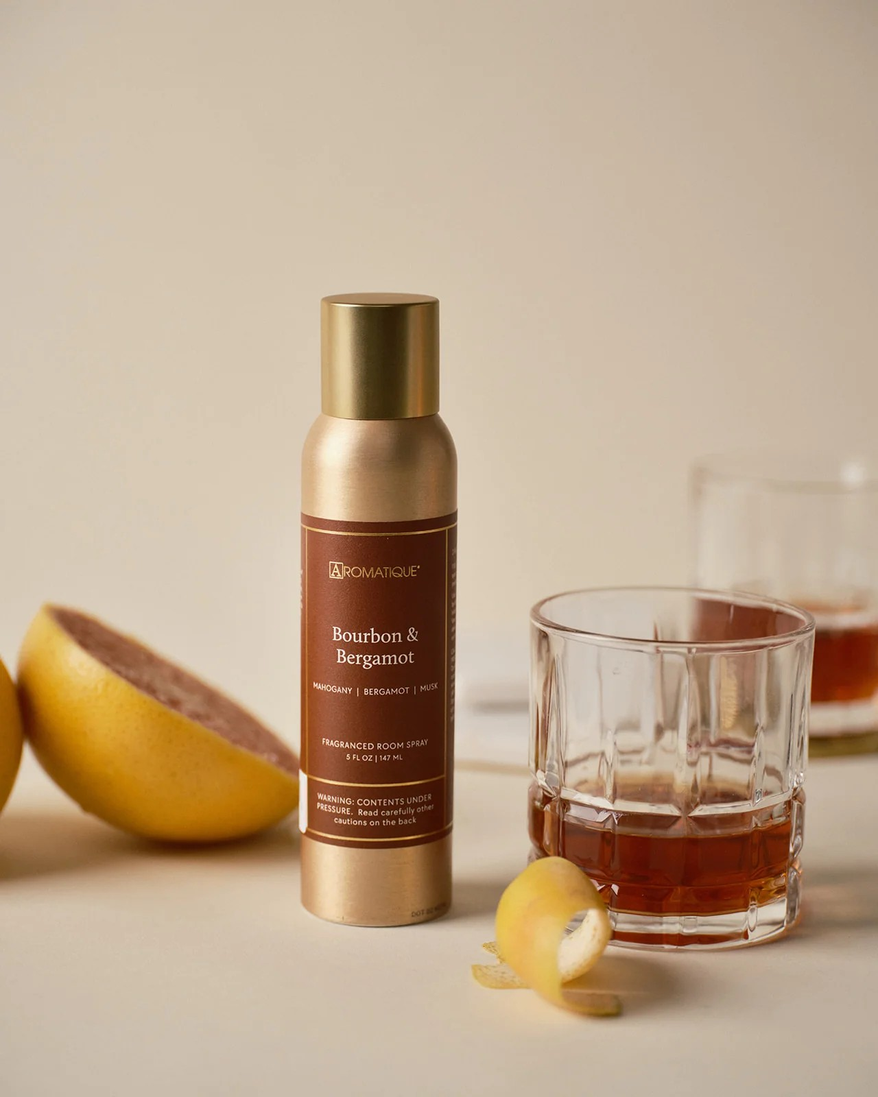 Bourbon & Bergamot Aerosol Spray