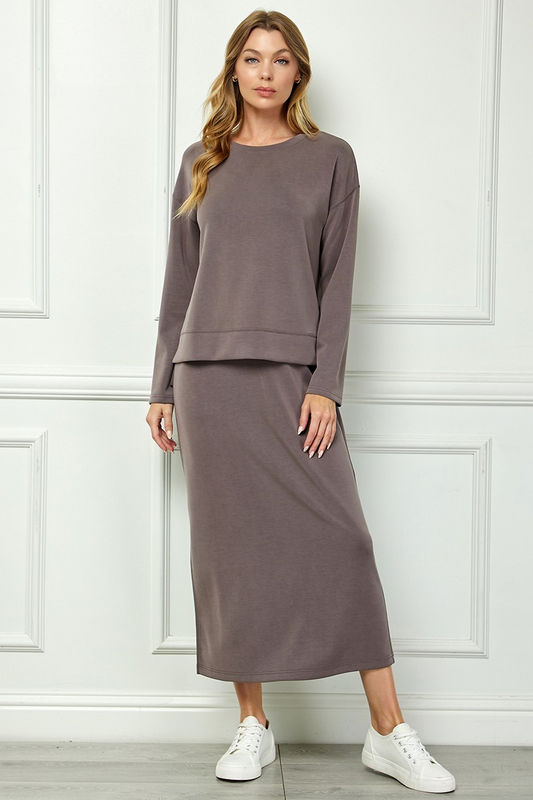 Casual Grey Dress