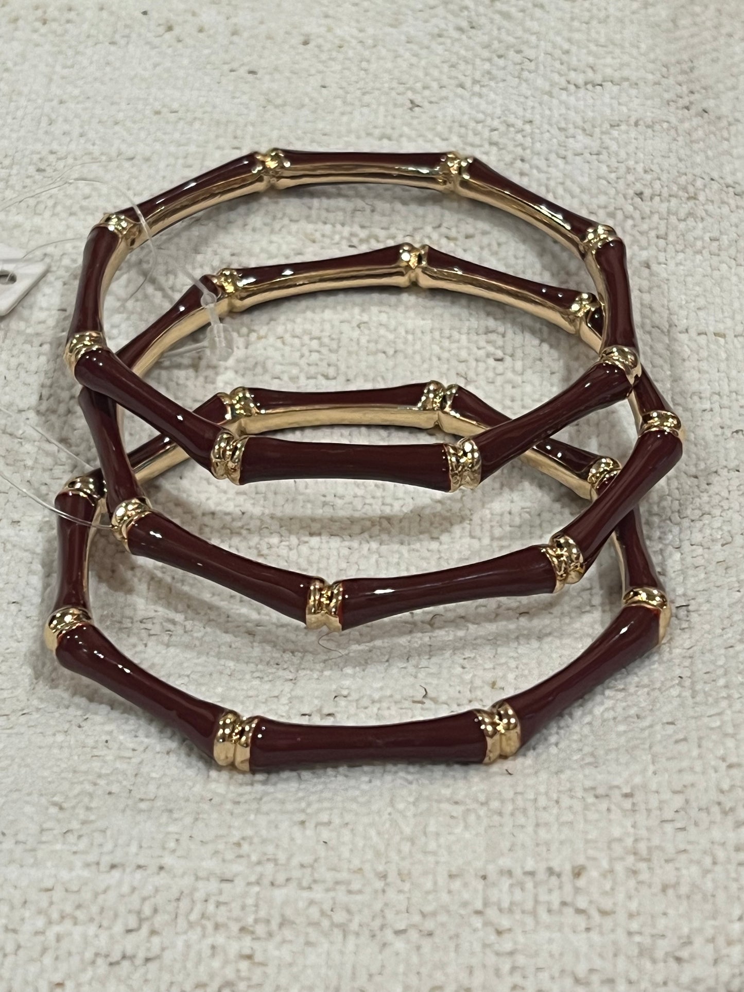 Enamel Bamboo Bracelet