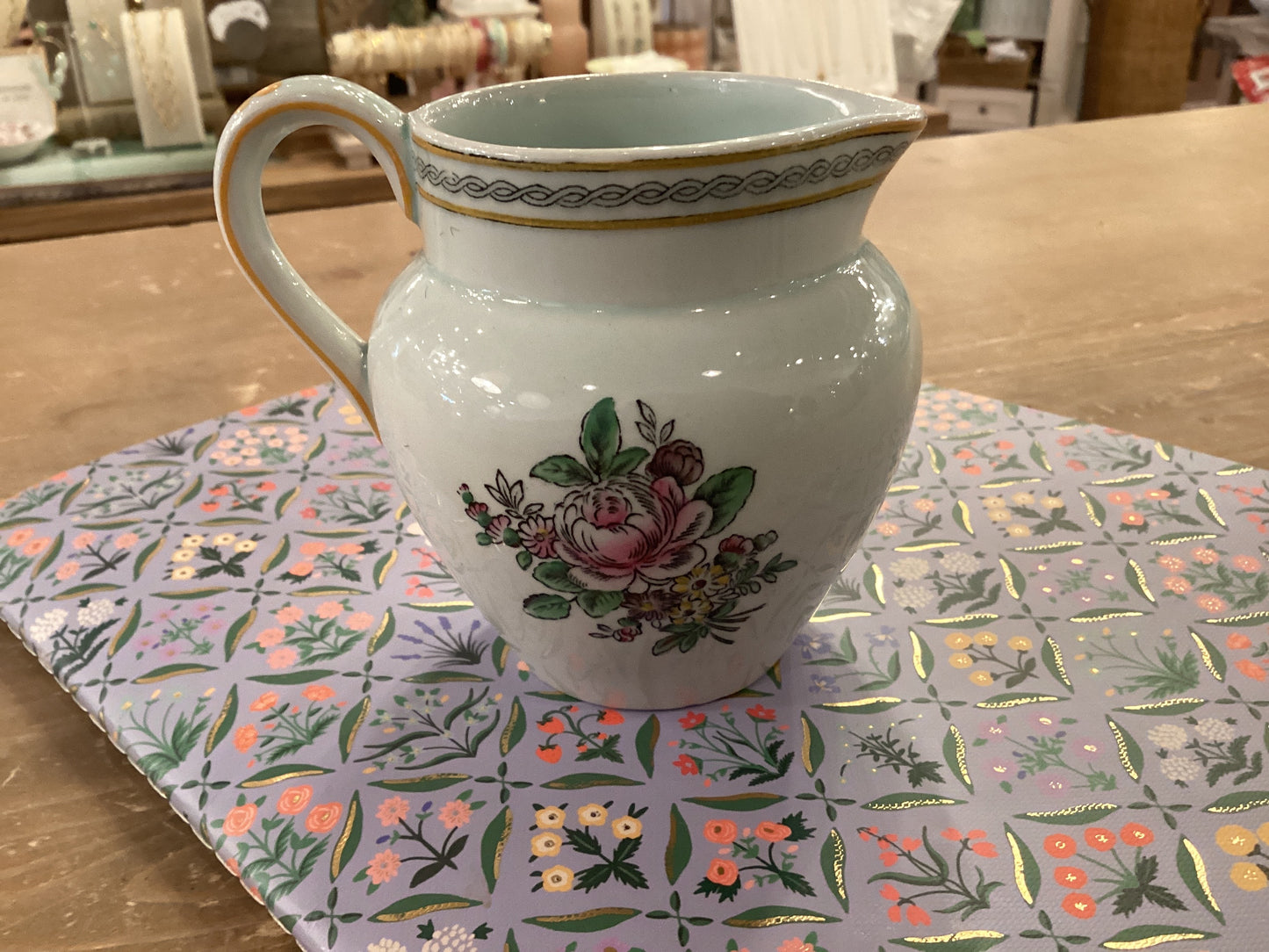 Adam’s England Calyx ware Nanking Creamer