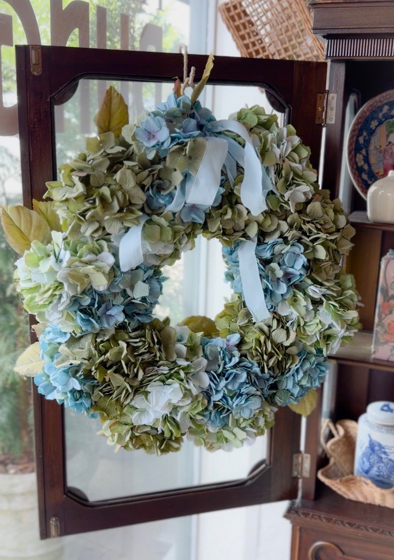 Hydrangea Garden Wreath