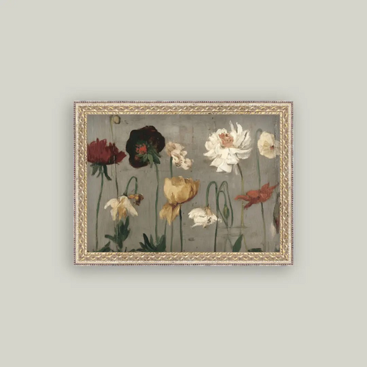 Vintage Garden Framed Art