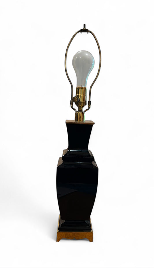 Neoclassical Black Lamp