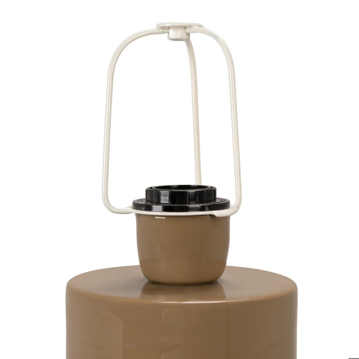 Enameled Metal Table Lamp