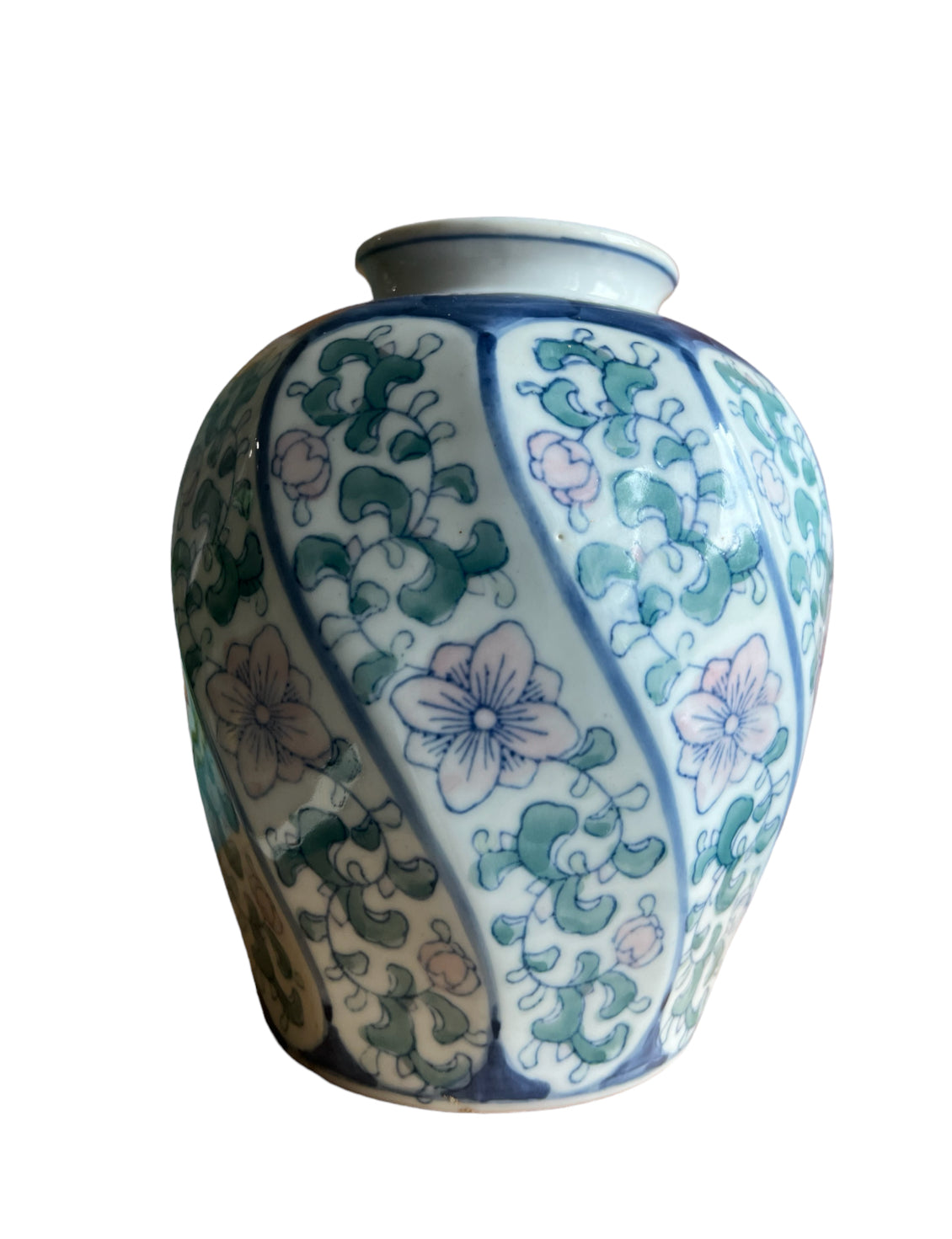 Blue Chinois Vase