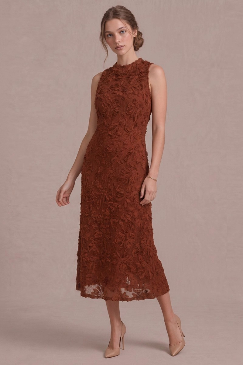 French Floral Midi
