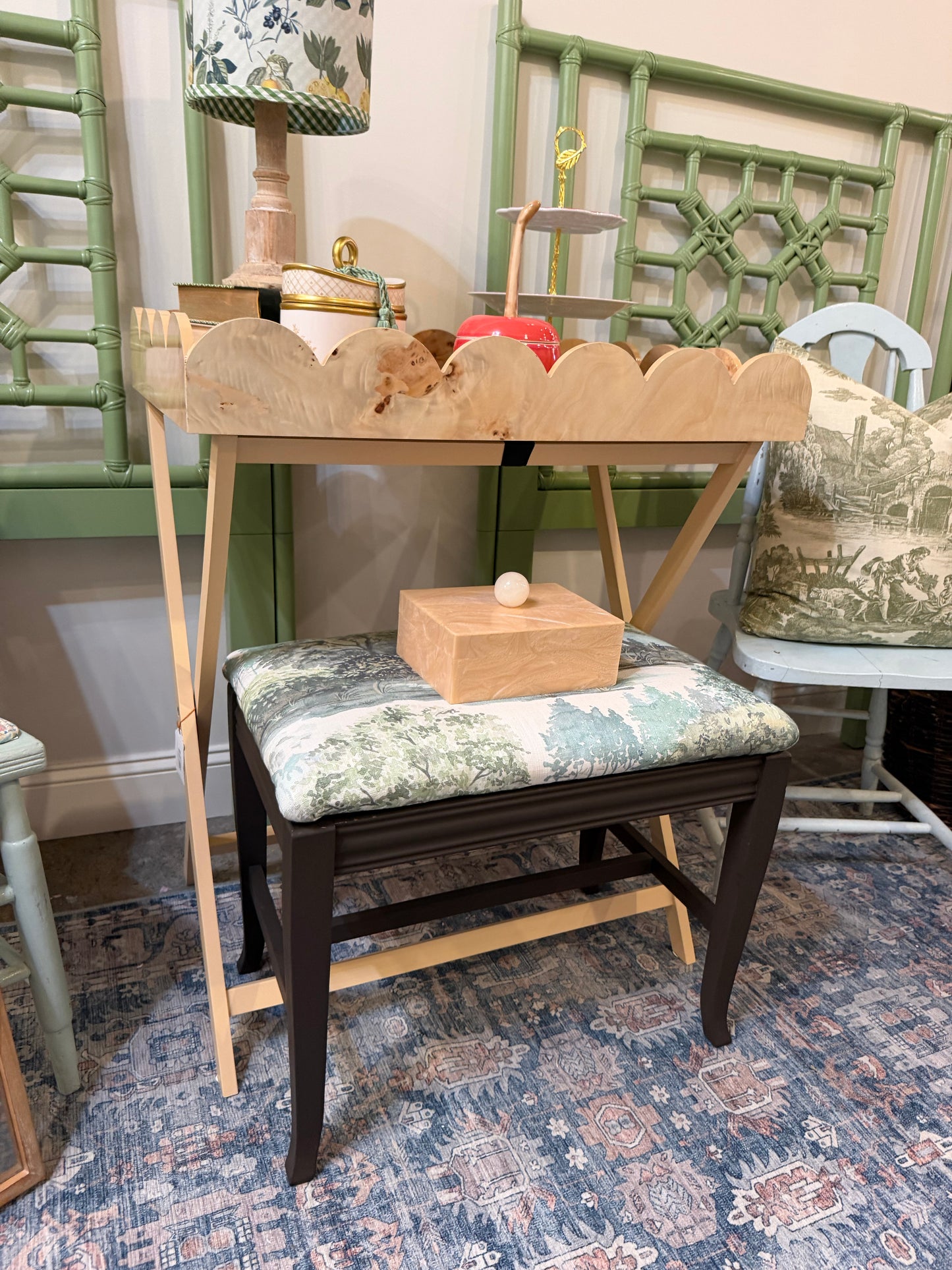 Vintage Wood Bench