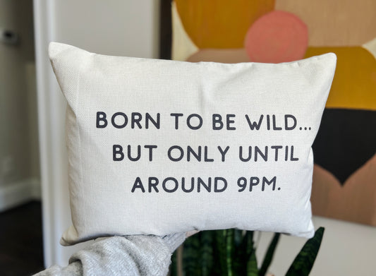 Born to Be Wild Lumbar Pillow