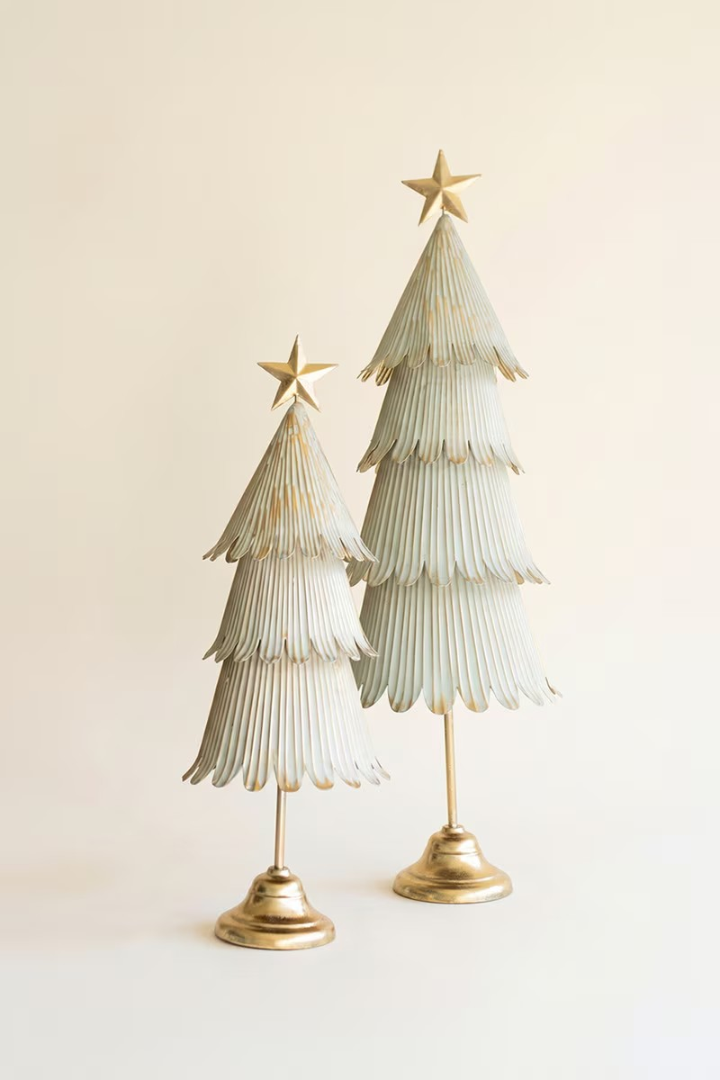 Christmas Tree Topiaries