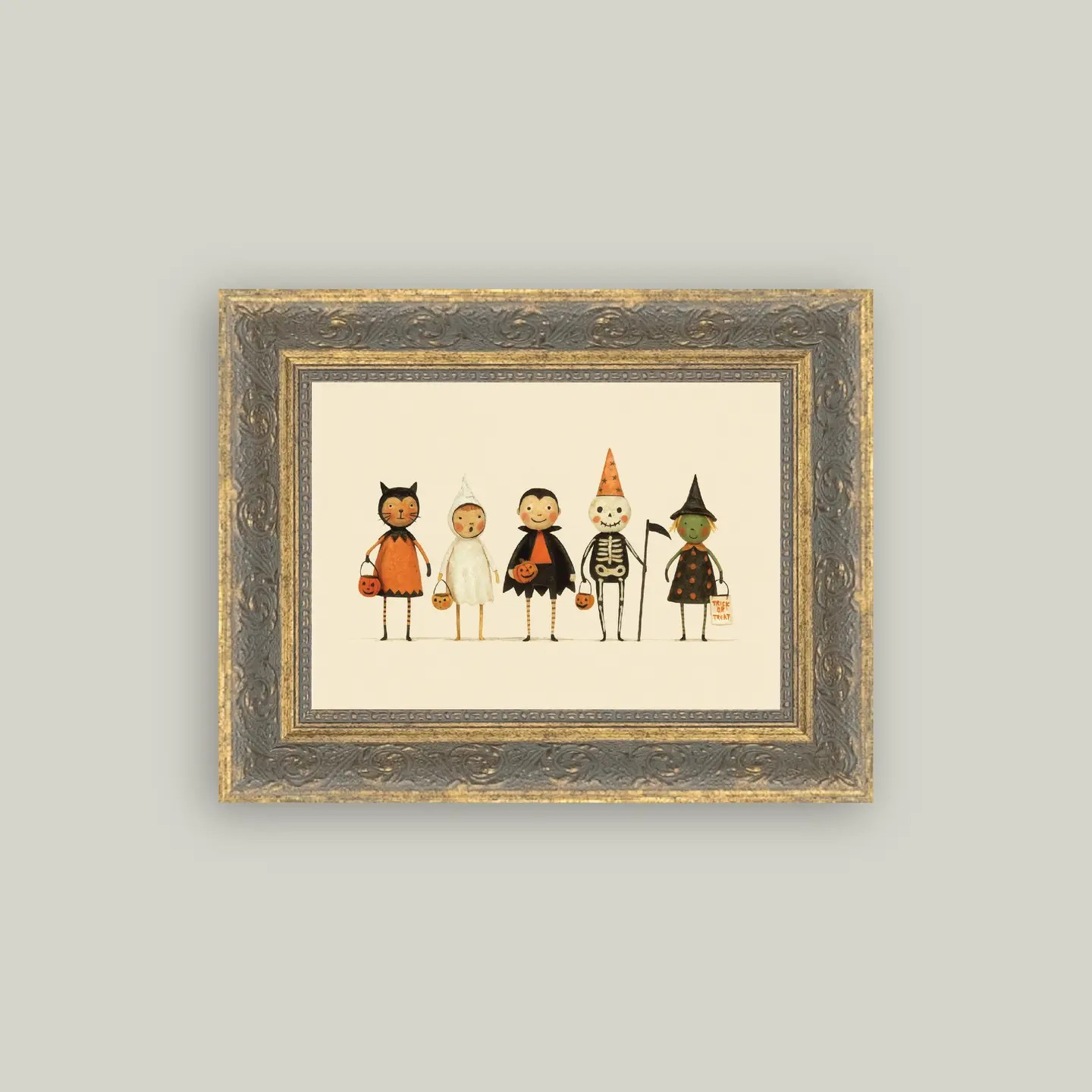 Boo Crew Framed Print