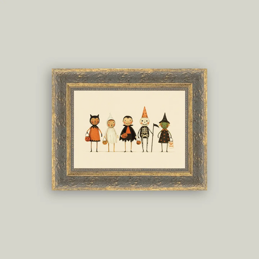 Boo Crew Framed Print