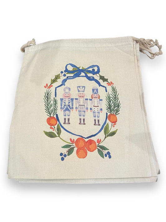 Nutcracker Drawstring Bag