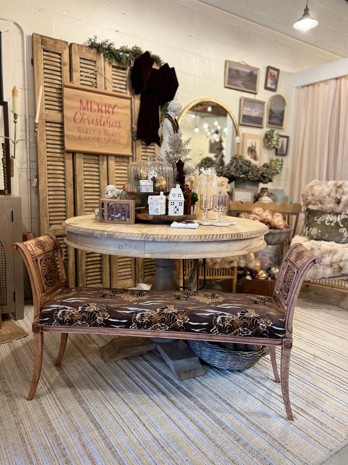 Vintage Empire Bench