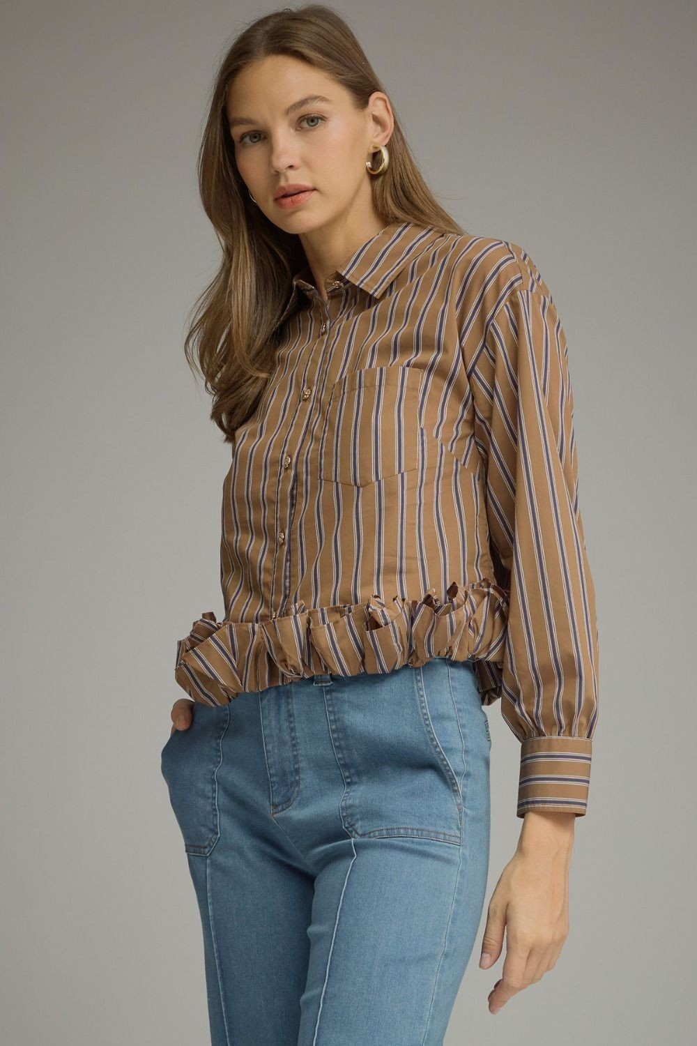 Reina Ruffle Blouse