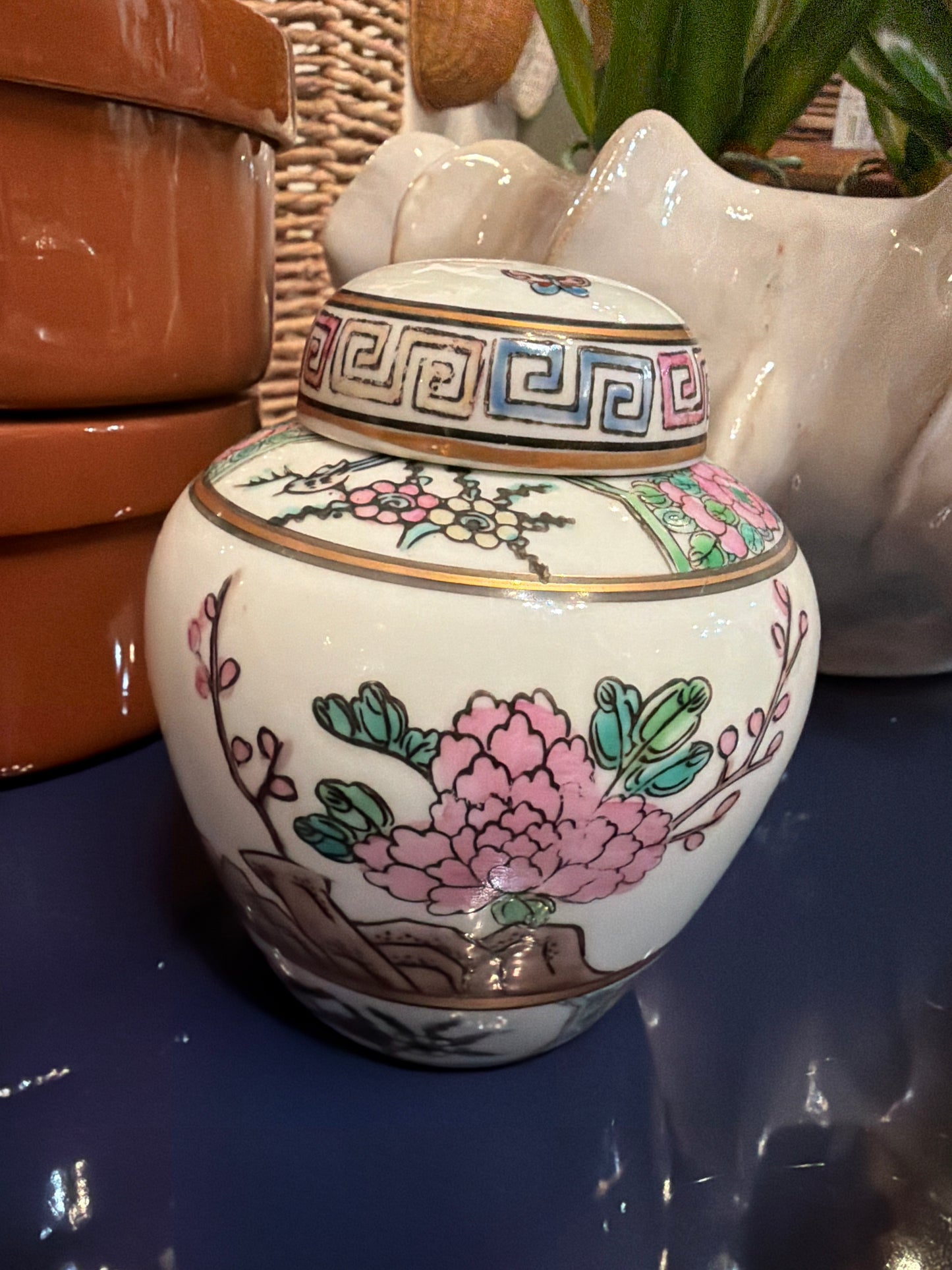 Small Vintage Ginger Jar