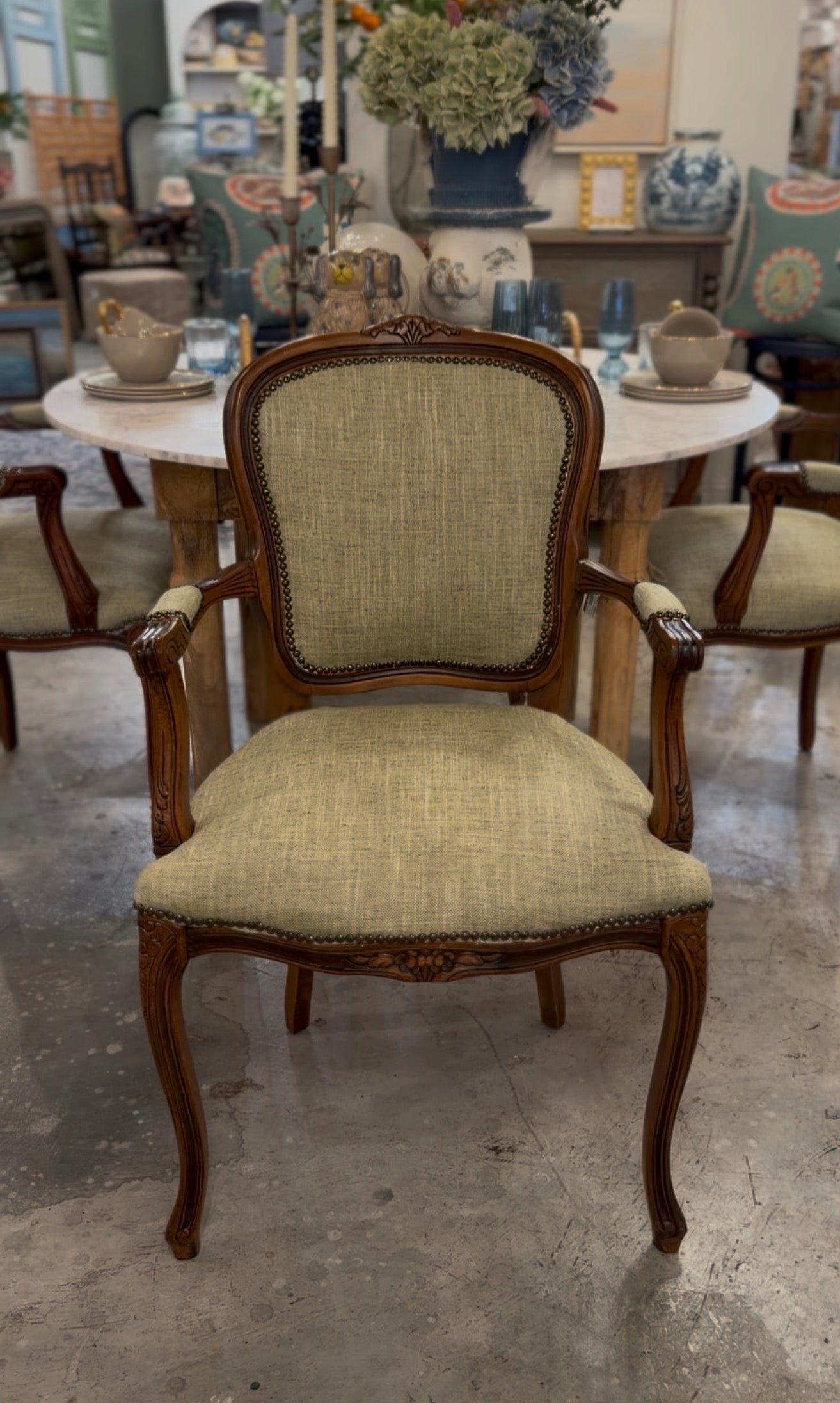 Set of Four Vintage Chairs