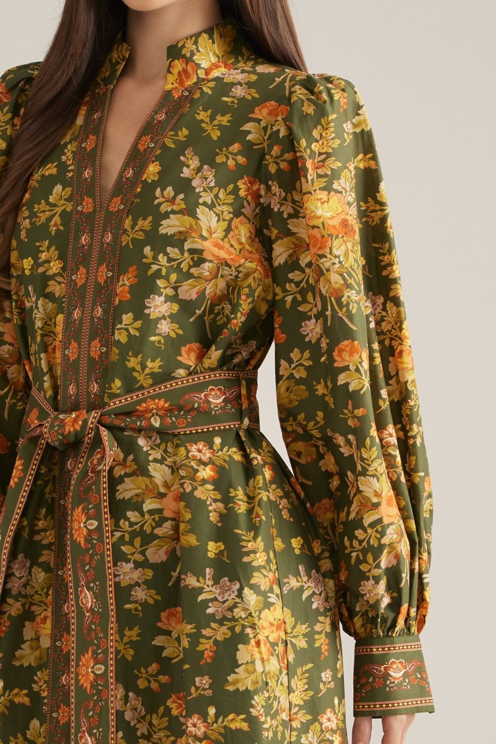 Spiced Floral Dress