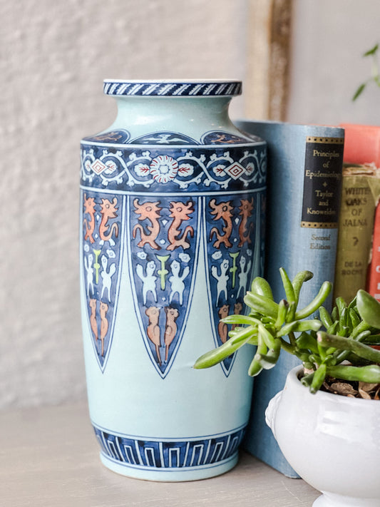 Vintage Blue Vase