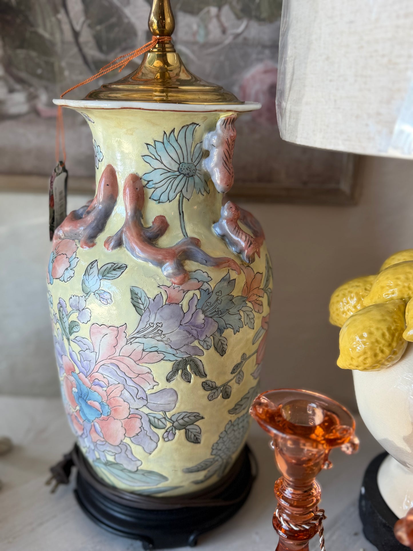 Vintage Famille Lamp