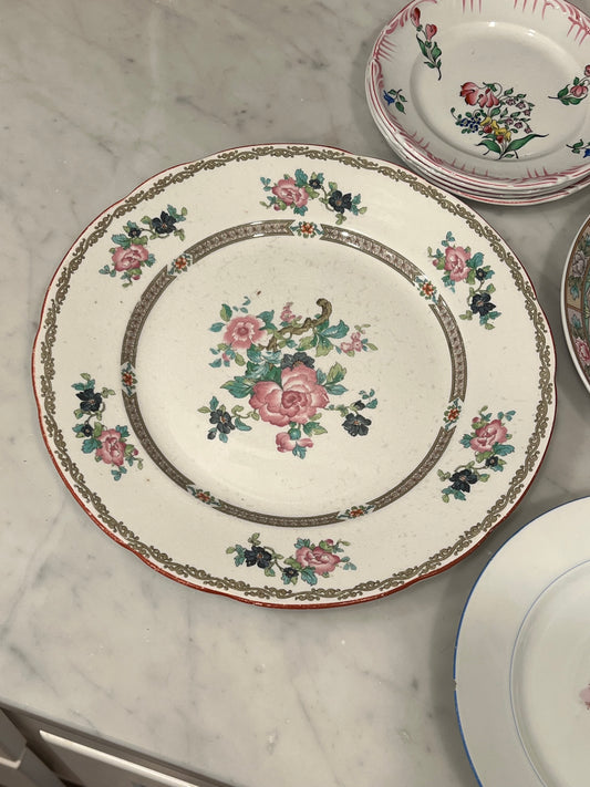 Booth Sicilian Floral Plate