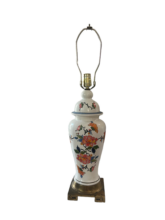 Vintage Floral Lamps