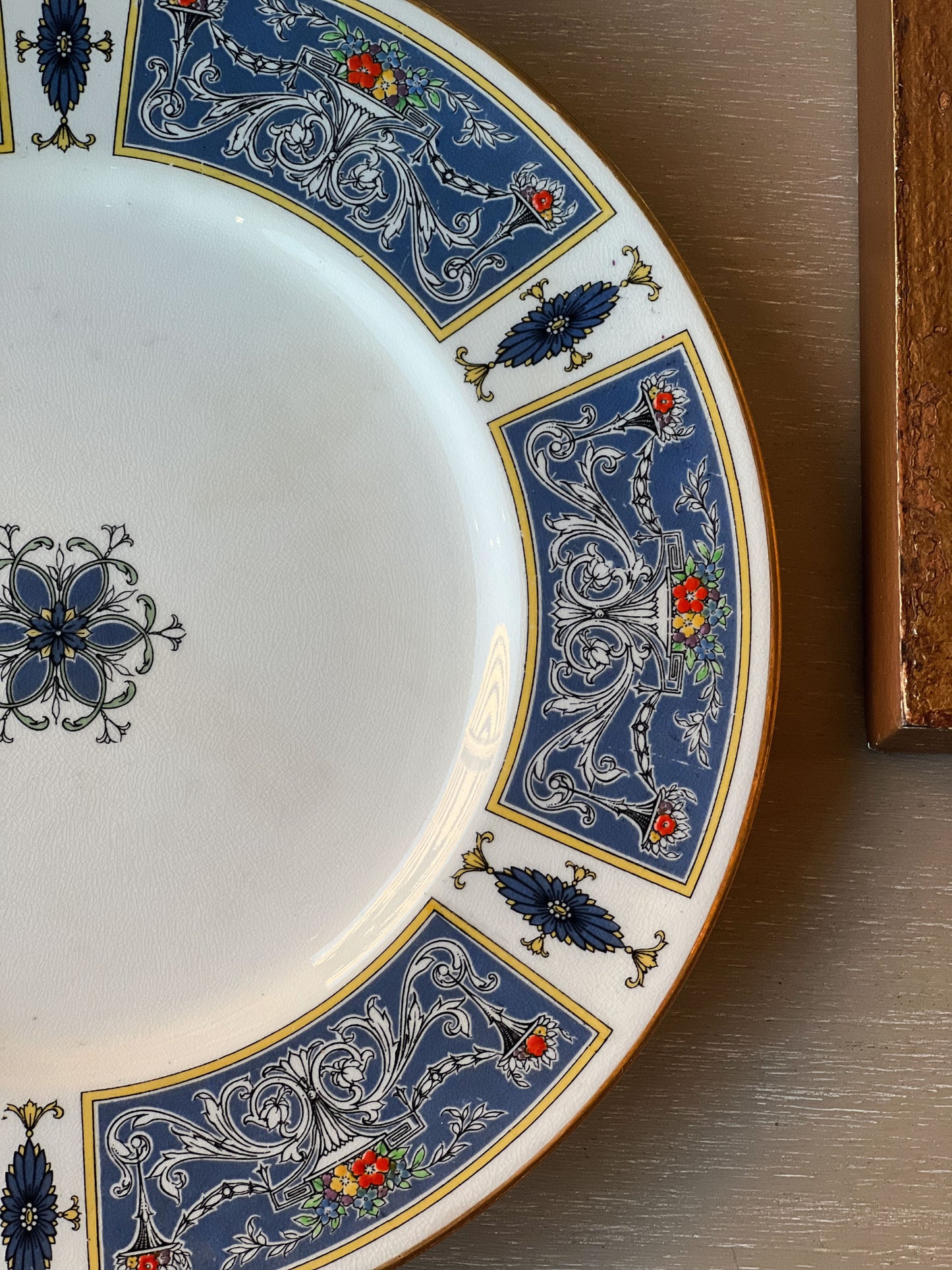 Vintage Blue & White Plates