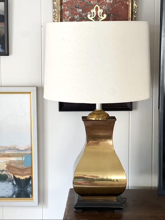 Vintage Brass Lamp
