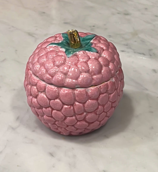 Vintage Berry Jar w/ Lid