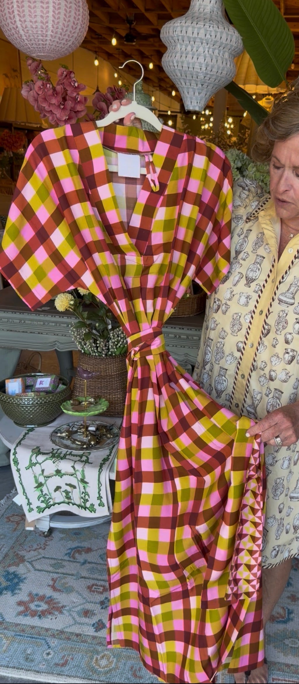 Augusta Madras Dress