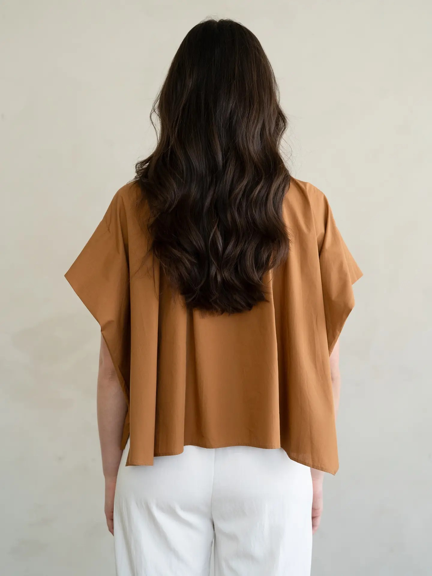 Caramel Button Up