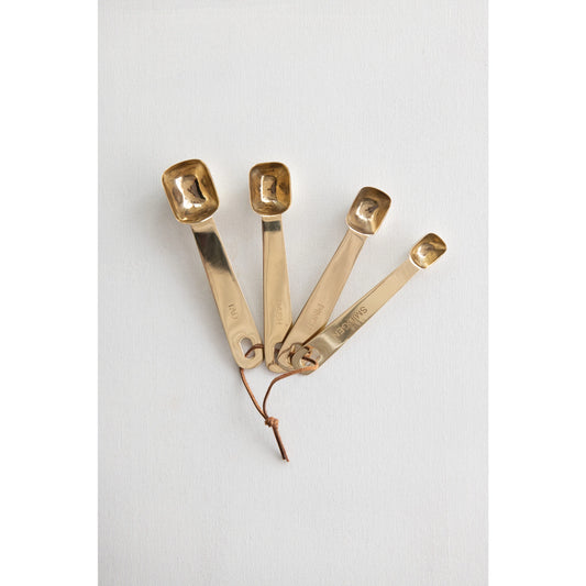 Brass Measuring Spoons