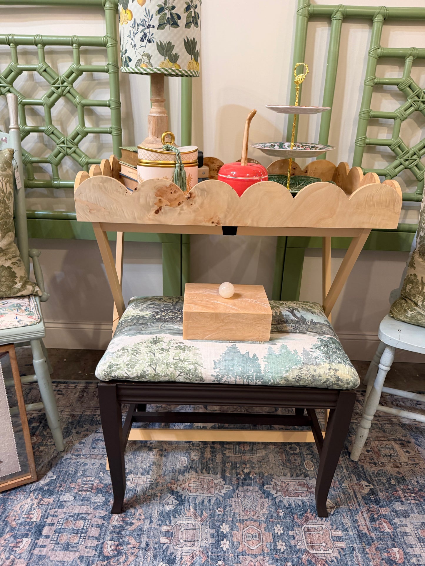 Vintage Wood Bench