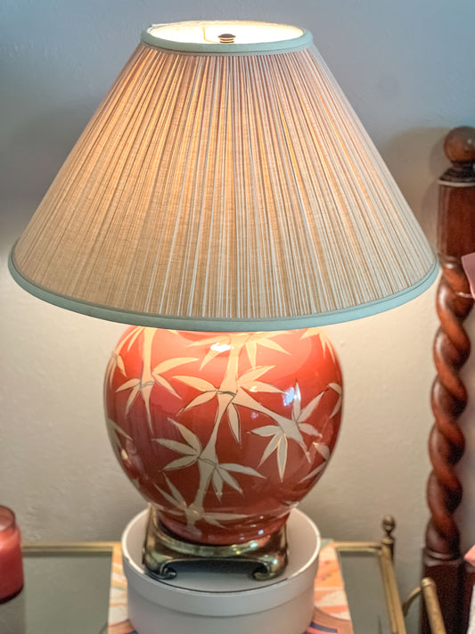 Vintage Coral Lamp