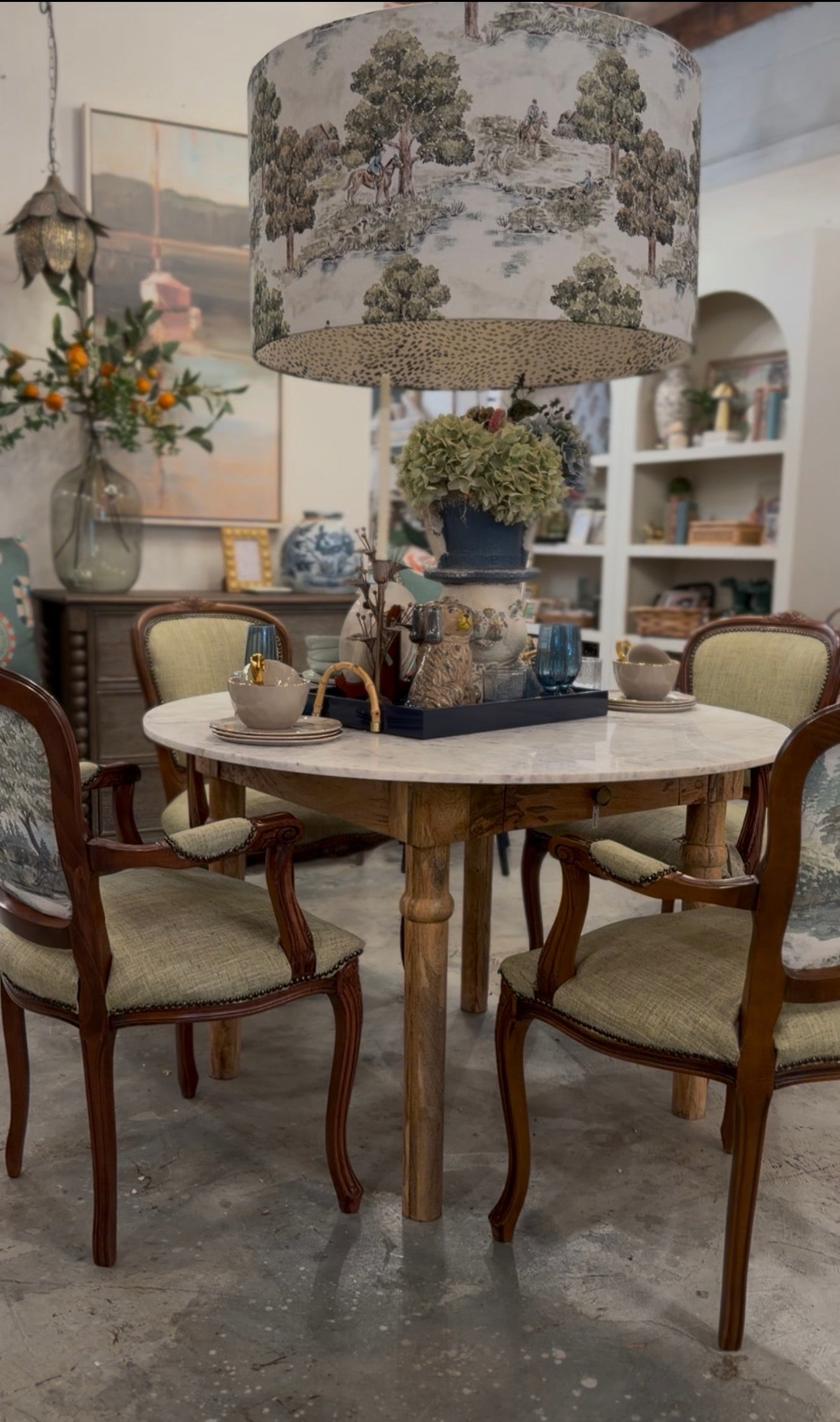 Set of Four Vintage Chairs