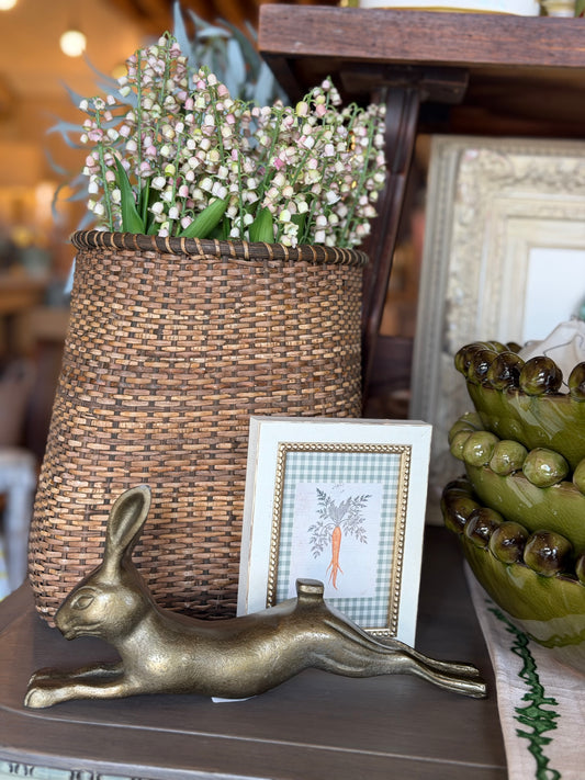 Brass Rabbit Figurine