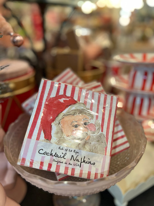 Santa Cocktail Napkins