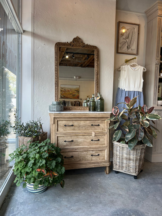 Marble Top French Chest