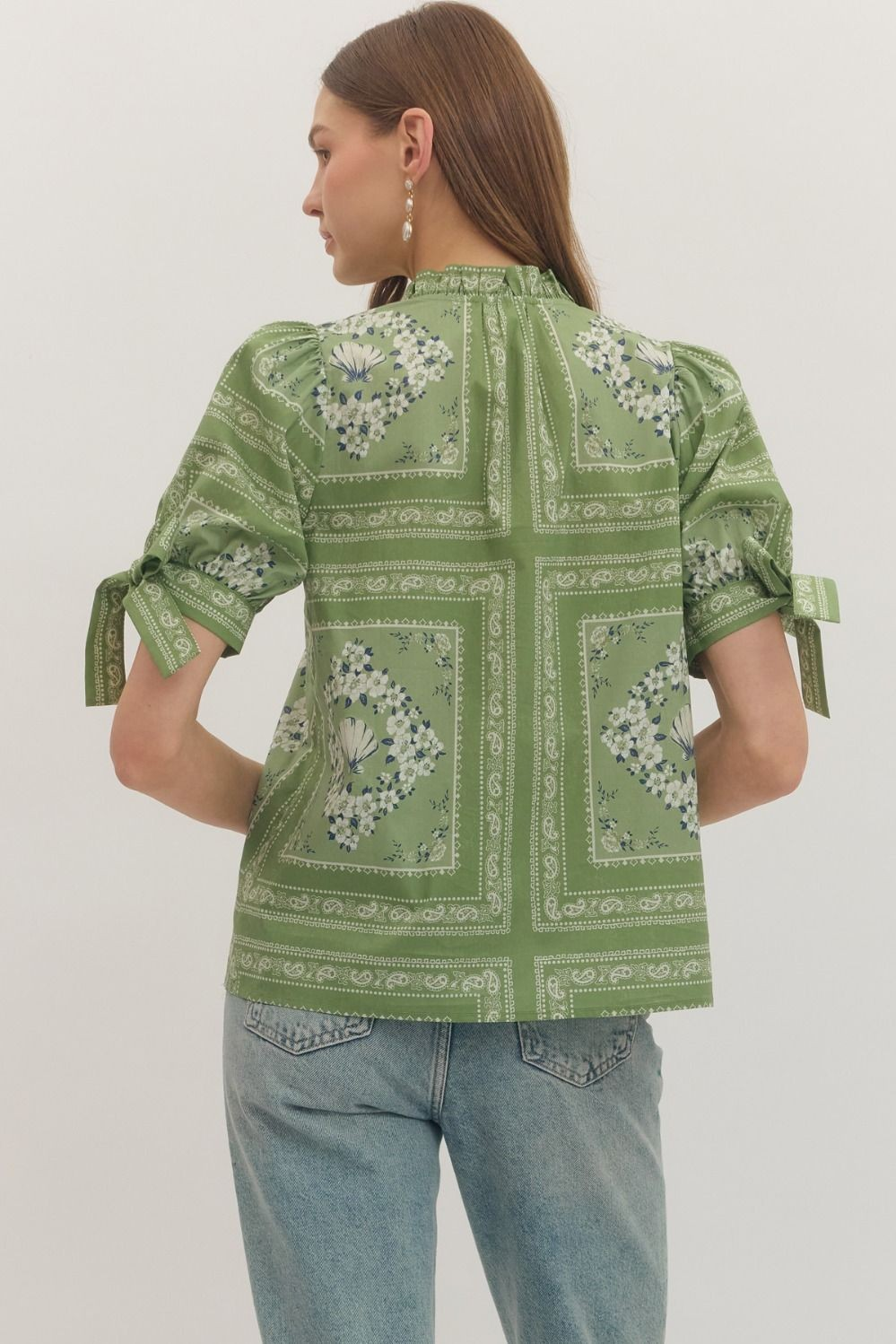 Sedgefield Floral Blouse