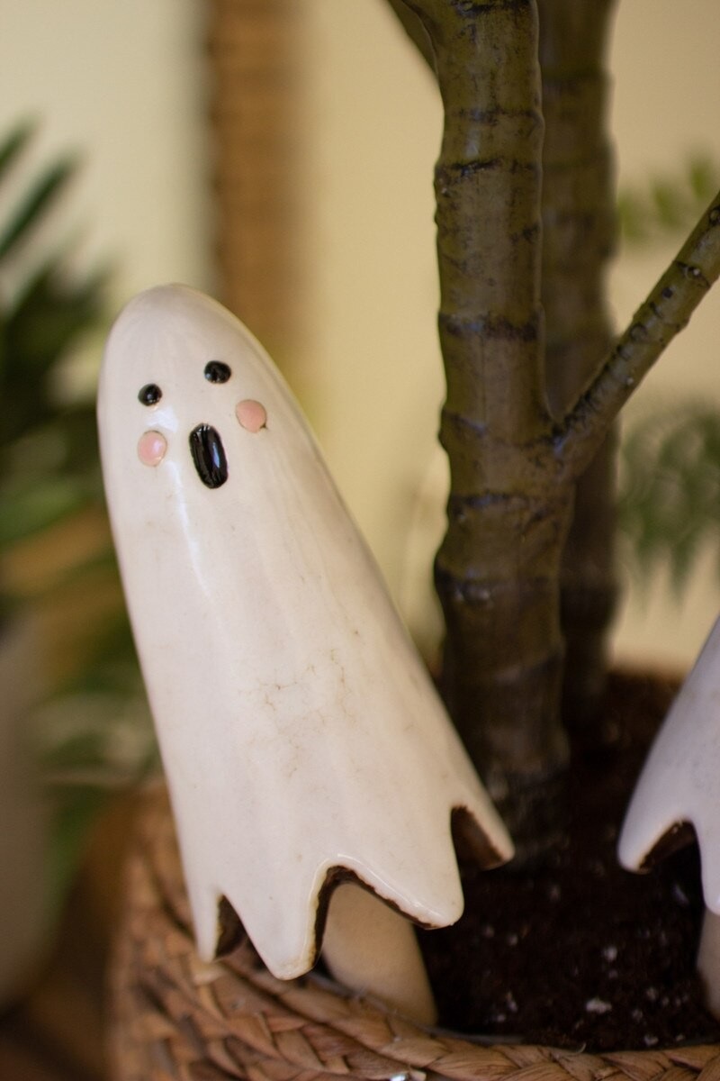 Ceramic Ghost Plant Sticks