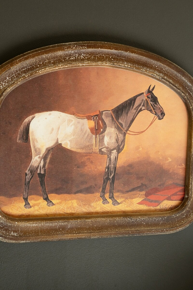 Arched Framed Horse Print