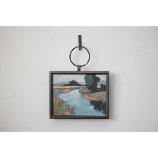 Landscape on Metal Hanger