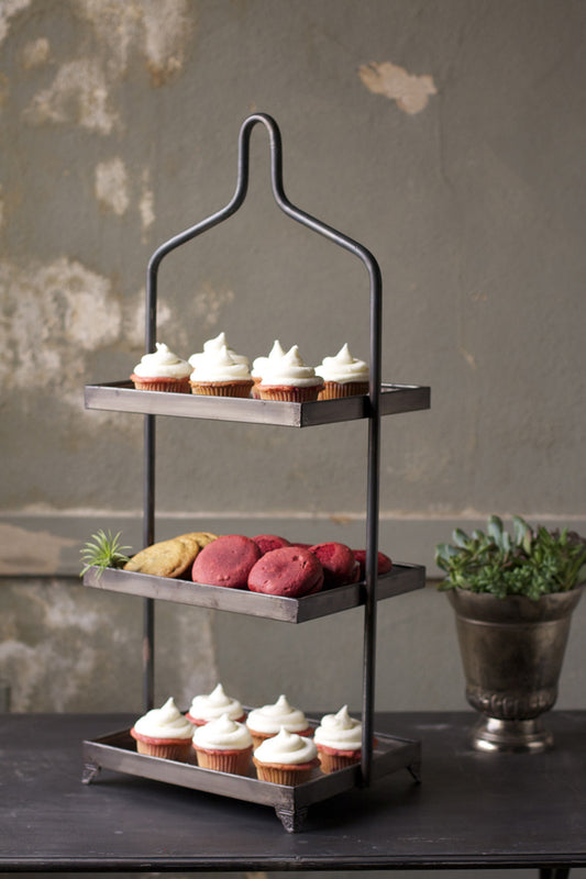 Three Tiered Metal Stand