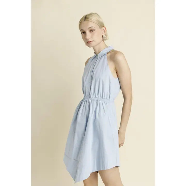 Racerback Poplin Dress