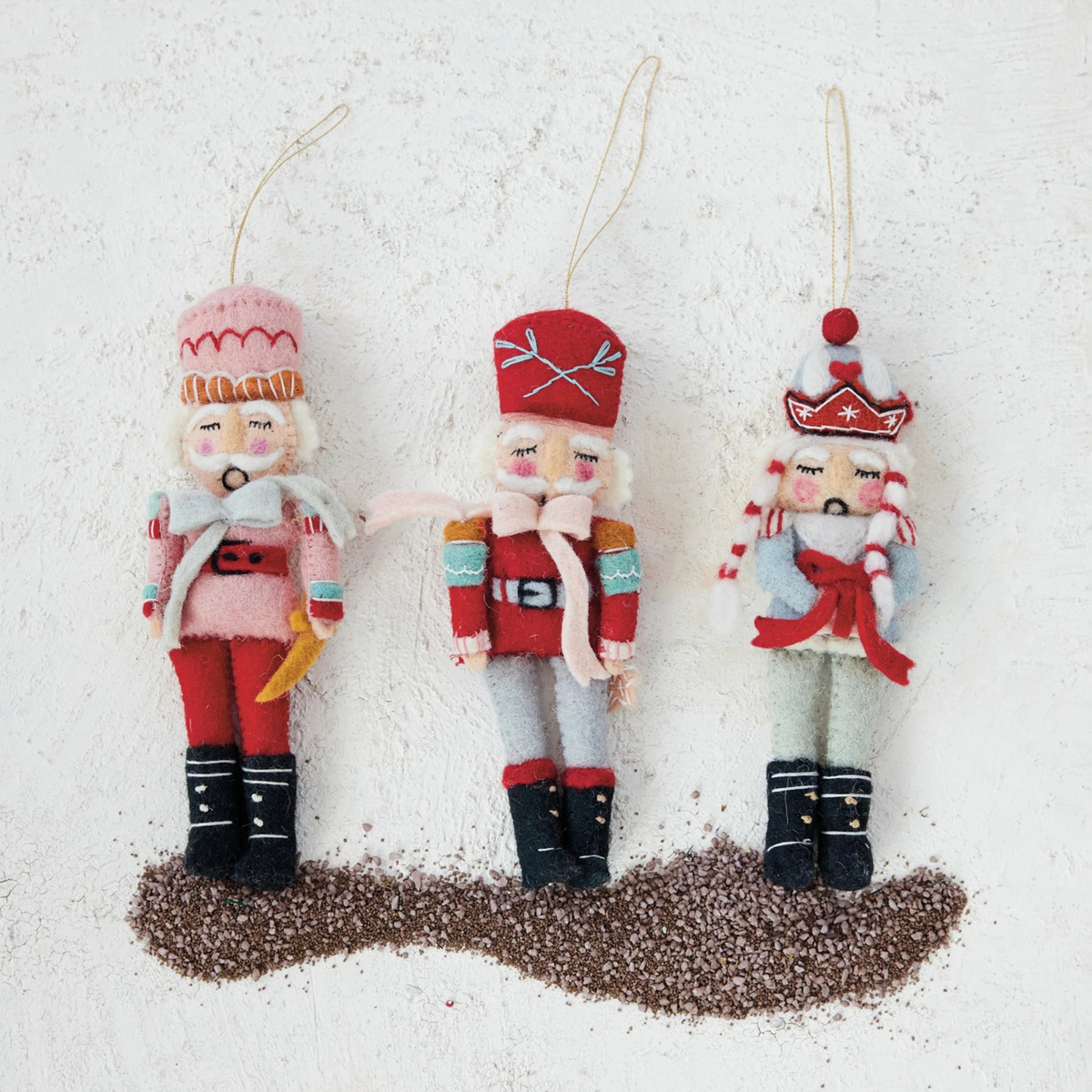Felt Nutcracker Ornament