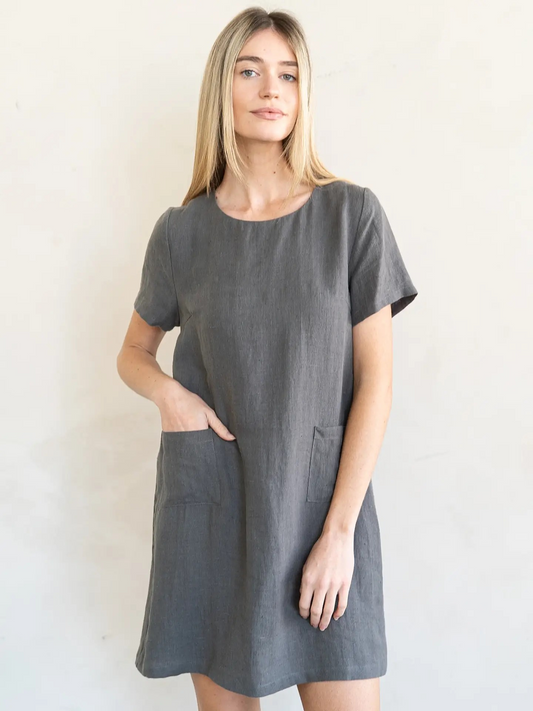 Laurel Linen Dress