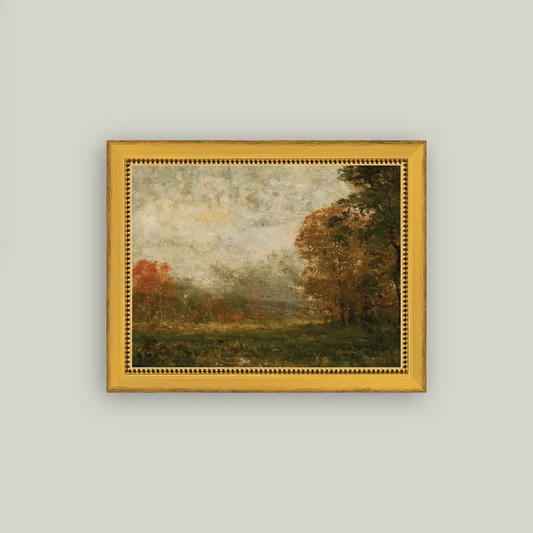 Autumn Trees Framed Art
