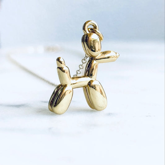 Balloon Dog Necklace